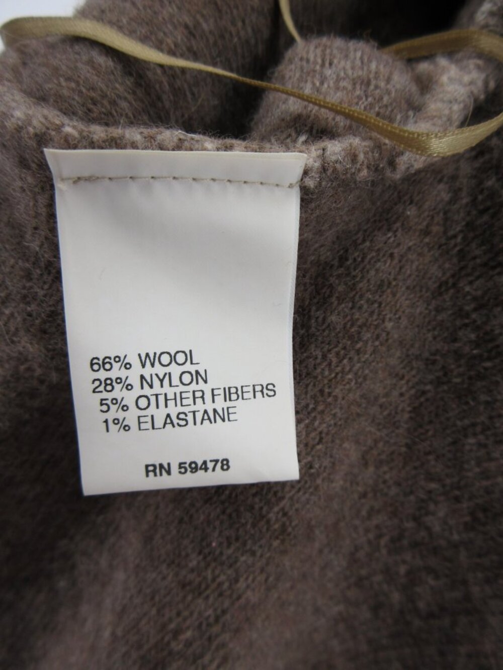 Chiaramente Sweater Small Wool Drape Wrap Lagenlook Artsy Italy * - Picture 10 of 12